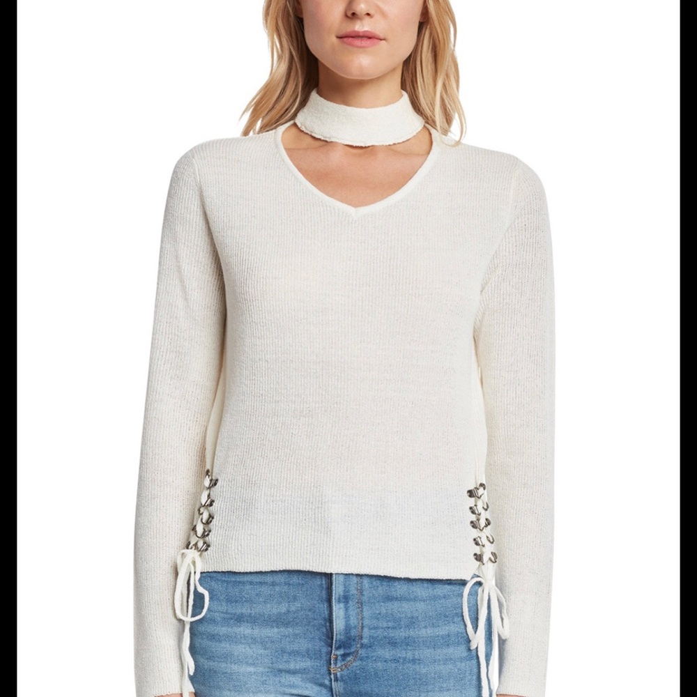 Willow & Clay - Corset Side Sweater